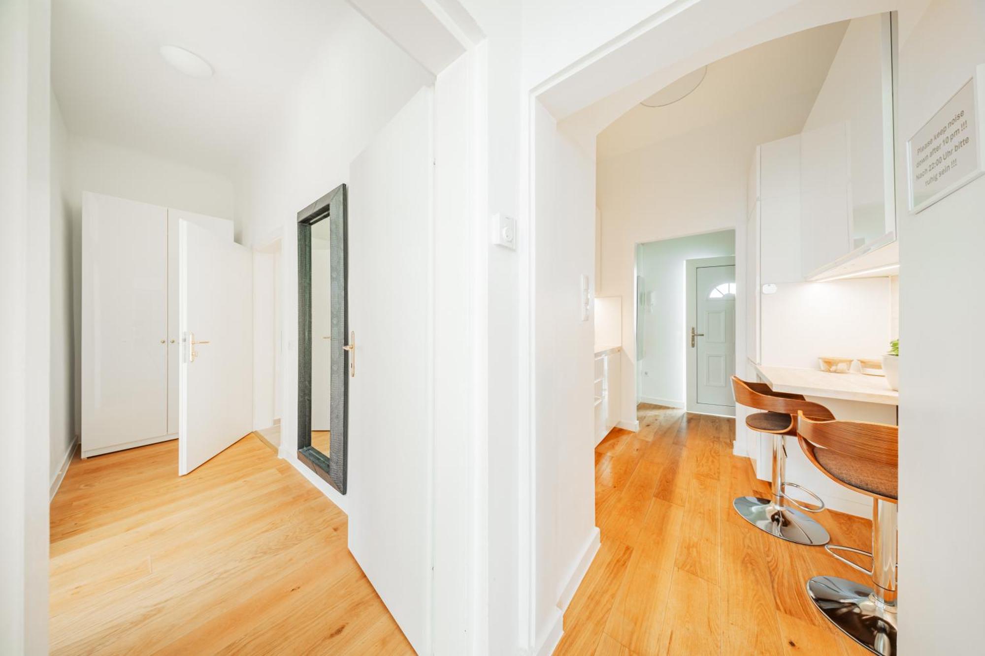 Sonnige Altbauwohnung Nahe Wien Hauptbahnhof Bagian luar foto