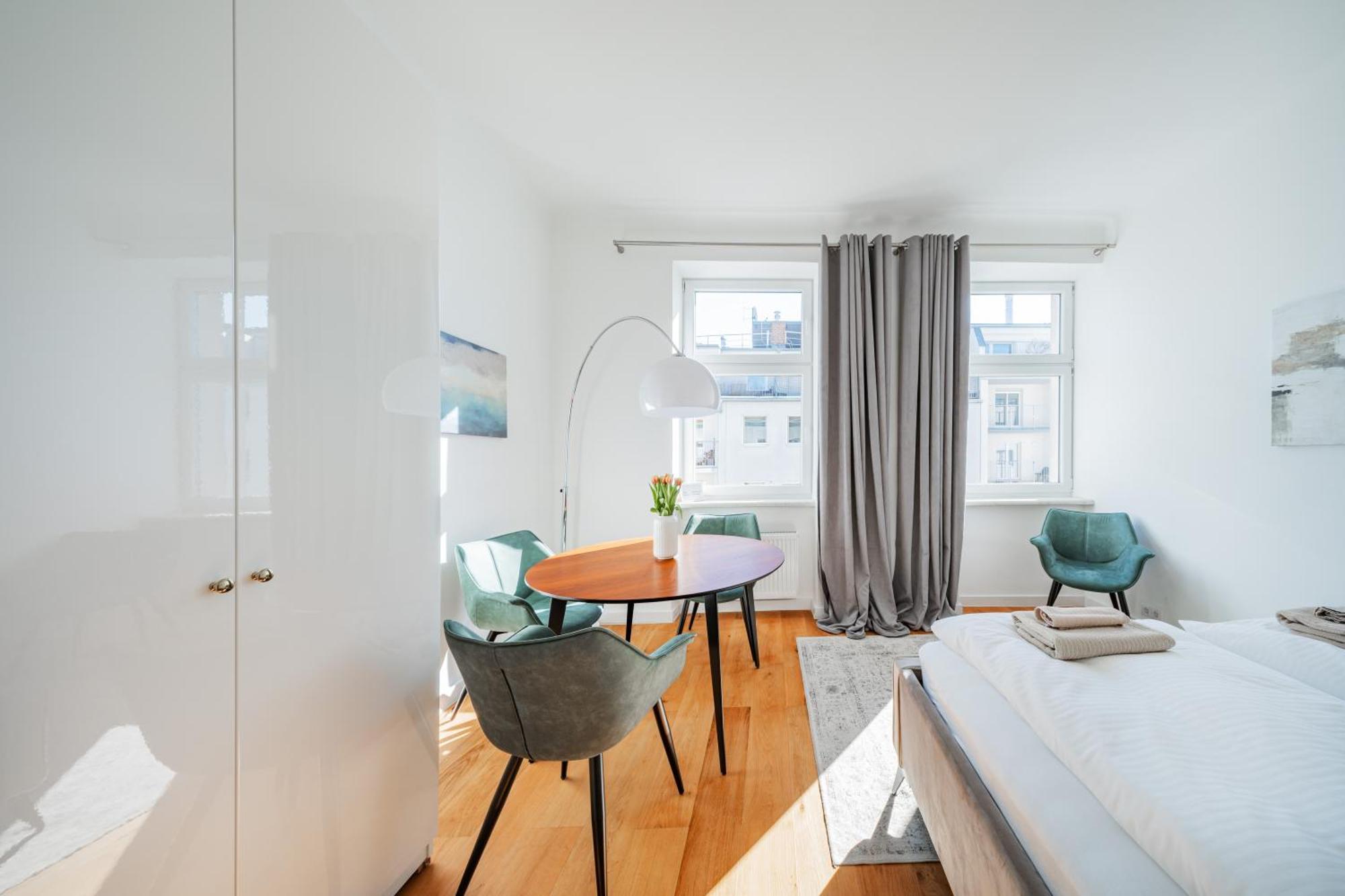 Sonnige Altbauwohnung Nahe Wien Hauptbahnhof Bagian luar foto
